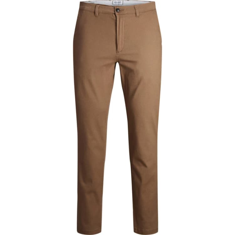 Image of Jack and Jones Jack+ Dave Chino Trouser Mens Plus Size Otter male 44W R