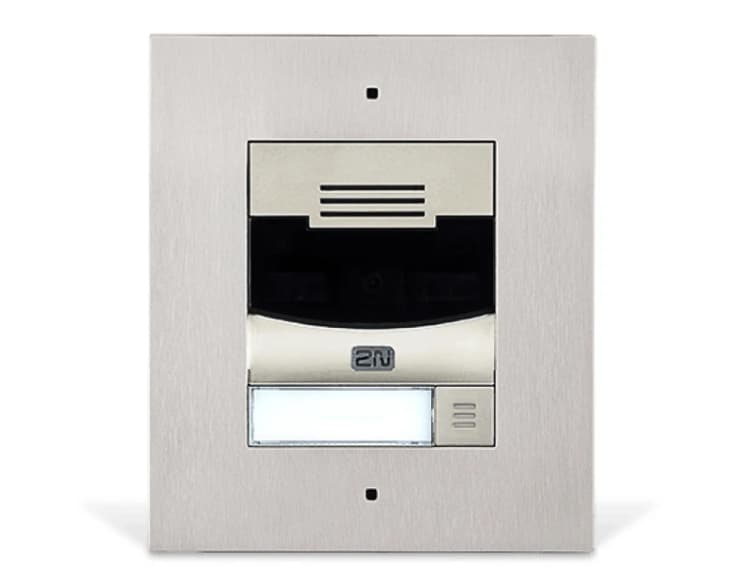 Image of 2N IP Solo video intercom system Nickel