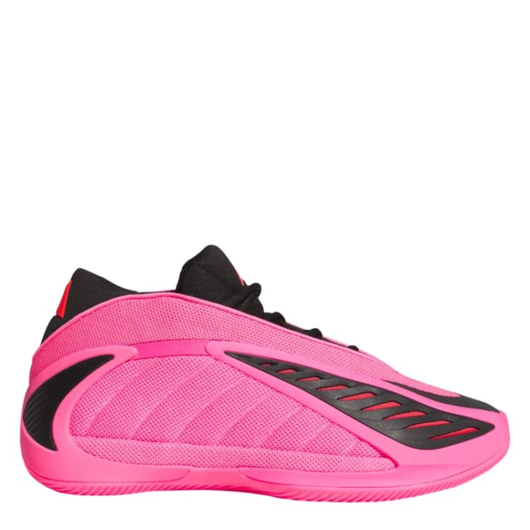 Image of adidas Mens Anthony Edwards 2 Basketball Trainers Pink/Black male 7