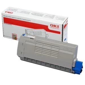 Image of OKI 44318607 Cyan Laser Toner Ink Cartridge