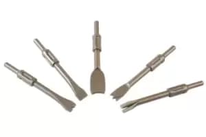 Image of Laser Tools 6261 Air Chisel Set - Non Turn 5pc