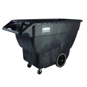 Image of Rubbermaid Tilt Truck 0.6m Cubed Standard Duty Black FG101100BLA