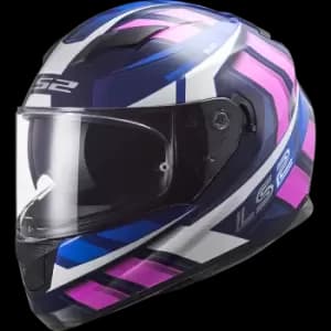 Image of LS2 FF320 Stream Evo Loop Blue Fluo Pink S