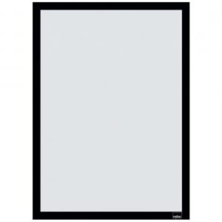 Image of Nobo 1915700 Self - adhesive Magnetic Poster Frame A3 Black