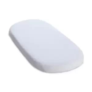 Image of Clair De Lune Fitted Sheet Twin Pack Crib White