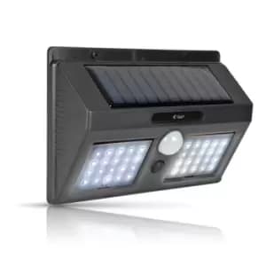 Image of Lyyt LED 40 LED Solar IP44 Security Light Daylight Black