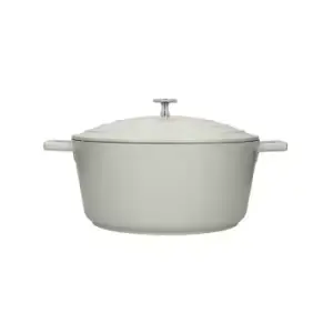 Image of Cast Aluminium 5L Casserole Dish, Mint - Masterclass