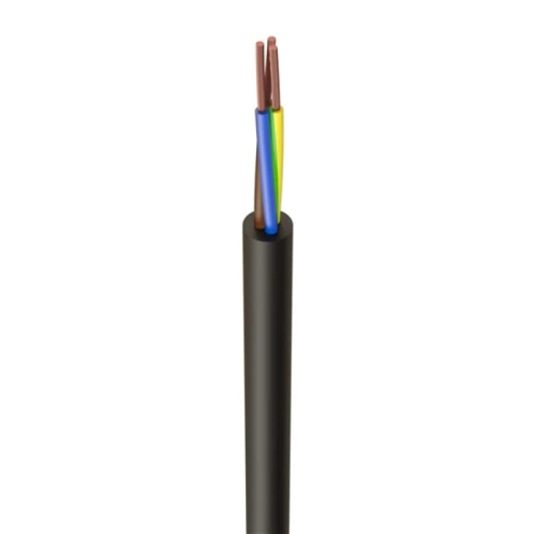 Image of PX 1.5mm 3C 3183Y Black Flex - 100m
