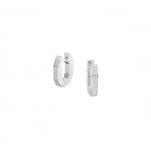 Image of Dextera Hoop Crystal Earrings 5618307