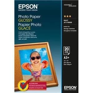 Image of Original Epson (A3+) Glossy Photo Paper 20 sheets
