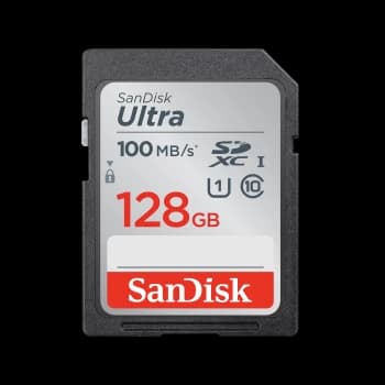 Image of SanDisk Ultra SDHC/SDXC Memory Card 128GB - SDSDUNR-128G-GN6IN