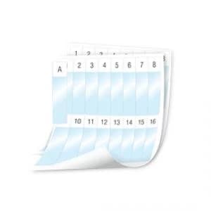 Image of Dymo 24x103mm Rhino XTL Laminated Cable Wrap Sheet Labels 1008 Labels