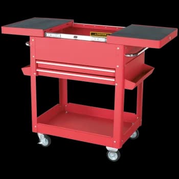 Image of Sealey AP920M Mobile Tool & Parts Trolley Red Red