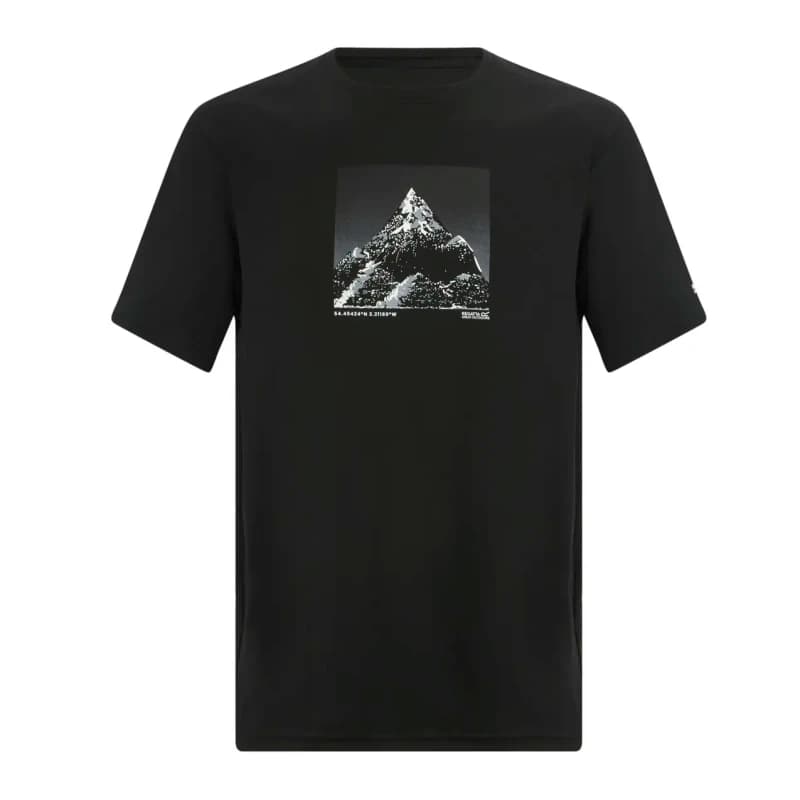 Image of T-Shirt Regatta Fingal Noir Male M