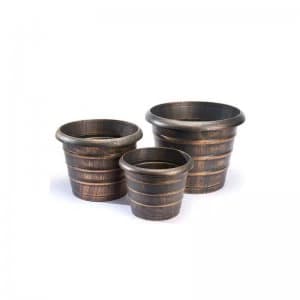 Image of Pack of 3 Beehive Planters