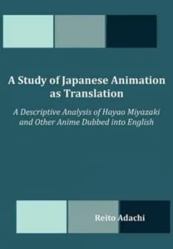 Image of Study of Japanese Animation As Translation by Reito Adachi Paperback