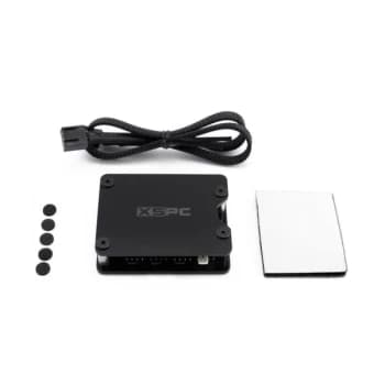 Image of XSPC 8 Way PWM Splitter Hub Sata Powered - Black V2