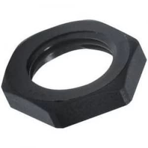 Image of Locknut PG16 Polyamide Black RAL 9005 LappKabel SKINTOP GMP GL PG16