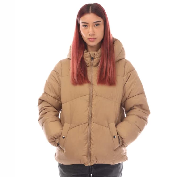 Image of Vero Moda Uppsala Short Padded Jacket - Beige Beige 8