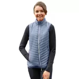 Image of Hy Womens/Ladies Quilted Gilet (XS) (Riviera Blue)