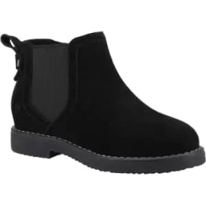 Image of Hush Puppies Girls Mini Maddy Slip On Ankle Chelsea Boots UK Size 1 (EU 33)