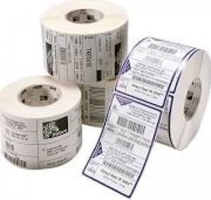 Image of Zebra Label Paper 102x38mm Tt Box Of 12