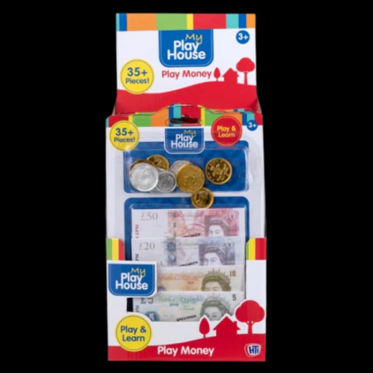 Image of My Play House Play Money Notes & Coins Set MPH-1374279