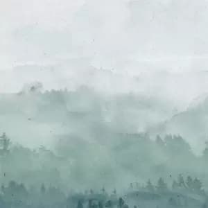 Image of Grandeco Life Digital Mural Digi Landscape - Teal
