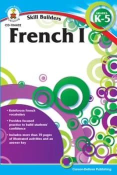 Image of French I Grades K - 5 by Carson-Dellosa Publishing