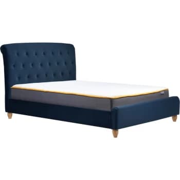 Image of Birlea - 150cm Brompton Bed Midnight Blue