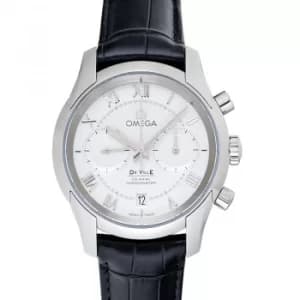 Image of De Ville Co-Axial Chronograph 42mm Automatic Silver Dial Stainless Steel Mens Watch