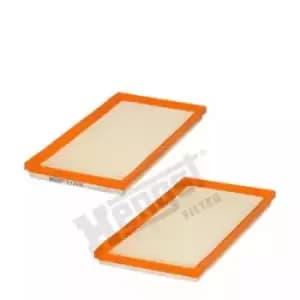 Image of Air Filter Insert E1249L-2 by Hella Hengst