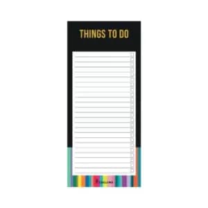 Image of Collins Edge Rainbow To Do Pad Magnetic Slim 100 Sheets ED1STD.99