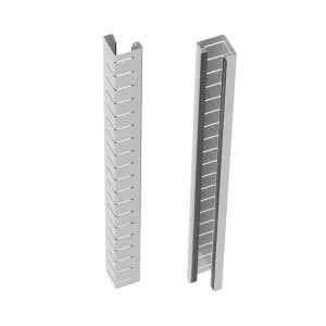 Image of Adapt II magnetic vertical cable riser - White
