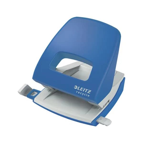 Image of Leitz Recycle NeXXt Hole Punch 30 Sheets Blue 50030035