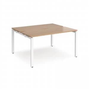 Image of Adapt II Sliding top Starter Units 1400mm x 1200mm - White Frame beec