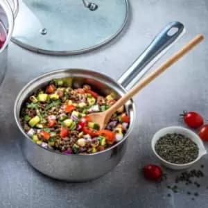 Image of 20cm Pyrex Master Stainless Steel Induction Saucepan & Lid