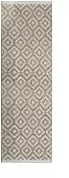 Image of Indoor Outdoor Genesis Runner Natu Rug - 67X200 cm