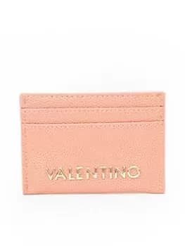 Image of Valentino Bags Divina Card Holder - Antique Rose