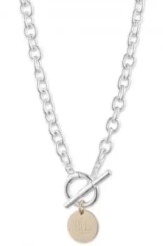 Image of Ladies Lauren Ralph Lauren Jewellery Coin Toggle Necklace 14N00186