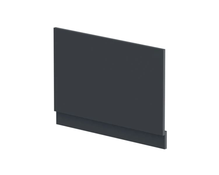Image of Balterley Bath MDF End Panel & Plinth - 800mm - Soft Black Grey unisex