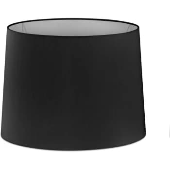 Image of Faro - Round Floor Lamp Black Shade