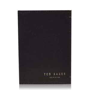 Image of Ted Baker Zacks Bi-fold Card Holder - DK-BROWN