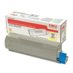 Image of OKI 46508713 Yellow Laser Toner Ink Cartridge