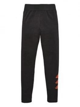 Image of Adidas Girls Badge Of Sport Tights - Grey