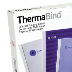 Image of GBC Standard ThermaBind® Cover A4 3mm White 25