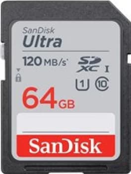 Image of SanDisk Ultra 64GB SDXC 100MB Class 10