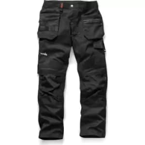 Image of Scruffs Trade Flex Work Trousers Black 40" 31"