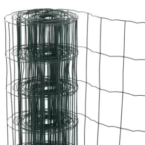 Image of Pawhut 1Mx10M Chicken Wire Mesh With PVC Coated Netting