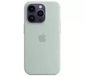 Image of APPLE iPhone 14 Pro Silicone Case with MagSafe - Succulent, Green